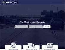 Tablet Screenshot of drivernation.com